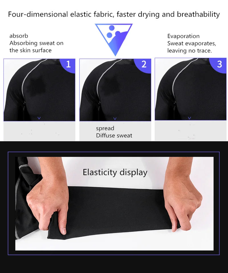 Running Apparel For Men: Short Sleeved, High Quality,  Fitness Sportswear Shirt / Rungear