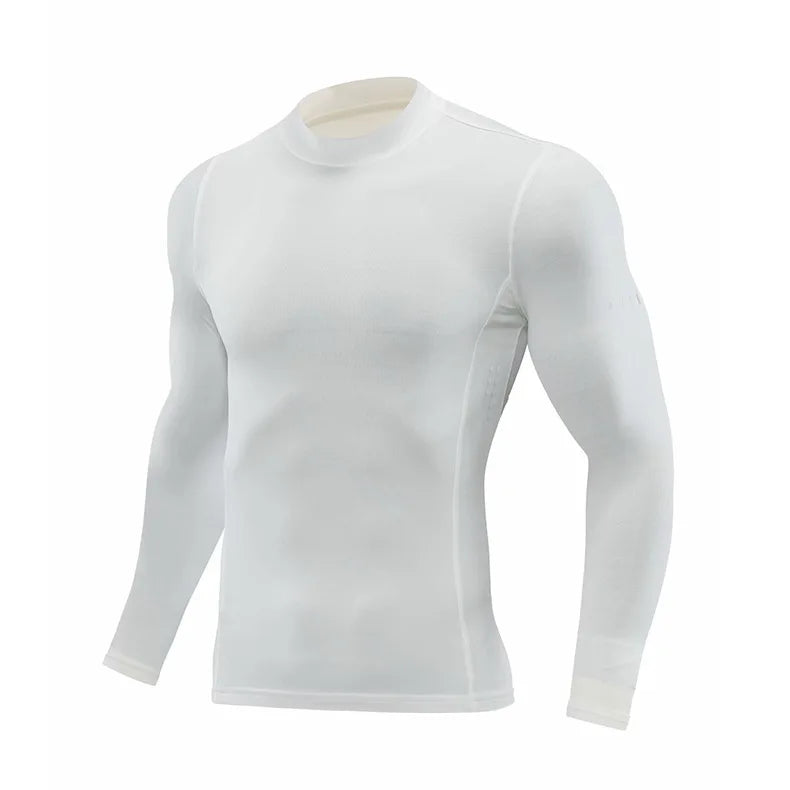 Men's Running Clothing: Long Sleeved, Compression, UV Sun Protection Shirt / Rungear