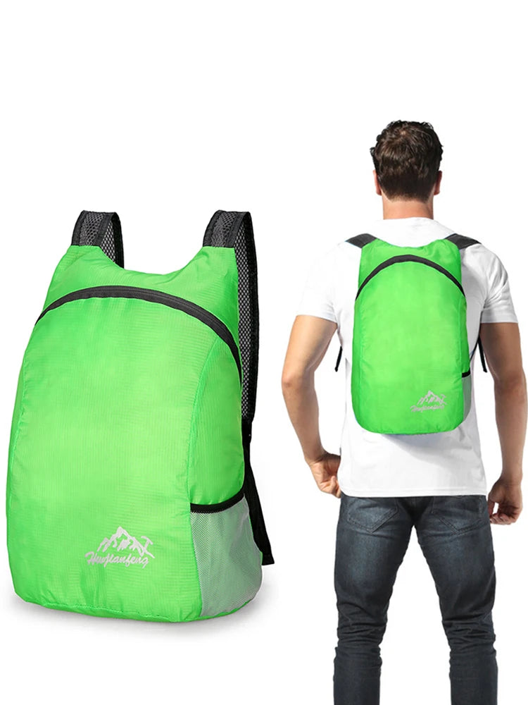 Lightweight Trail Accessories: Foldable, Ultralight, Outdoor Packable, Waterproof, Backpack for Hiking Travel Small Backpack / Rungear