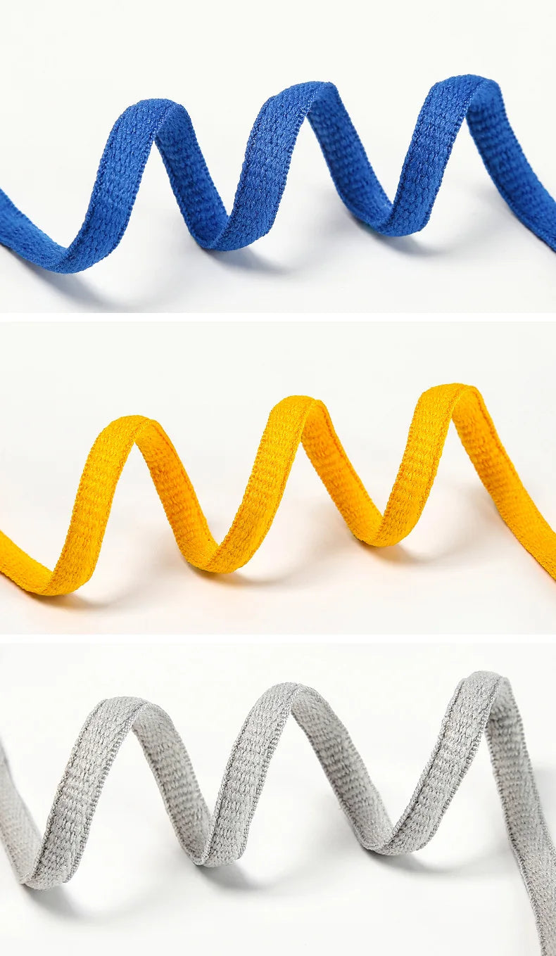 Sports Shoe Accessories: 1 Pair Adults Classic Oval, Half Round Athletic Shoelaces / Rungear