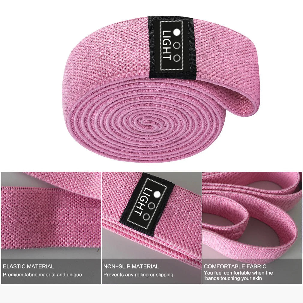 Recovery Gear Accessories: Fitness, Elastic Long Resistance Booty Bands Set Pull Up Gym Equipment / Rungear