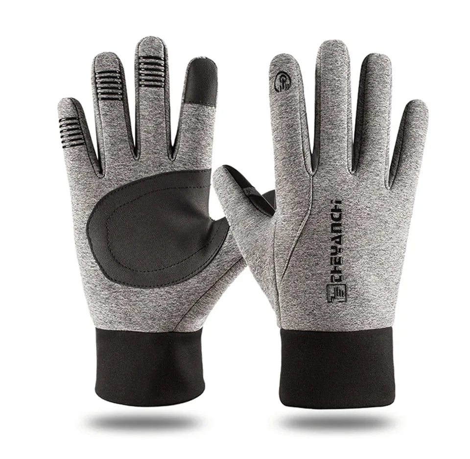Winter Glove Accessories: LOOGDEEL Unisex Full Finger, Comfortable, Soft Anti-Slip, Wear-Resistant Running Gloves / Rungear