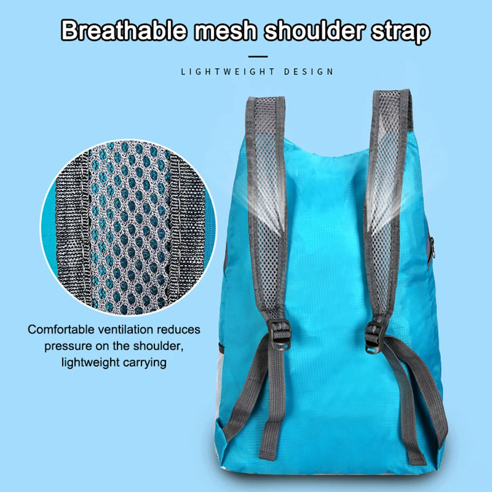 Lightweight Trail Accessories: Foldable, Ultralight, Outdoor Packable, Waterproof, Backpack for Hiking Travel Small Backpack / Rungear