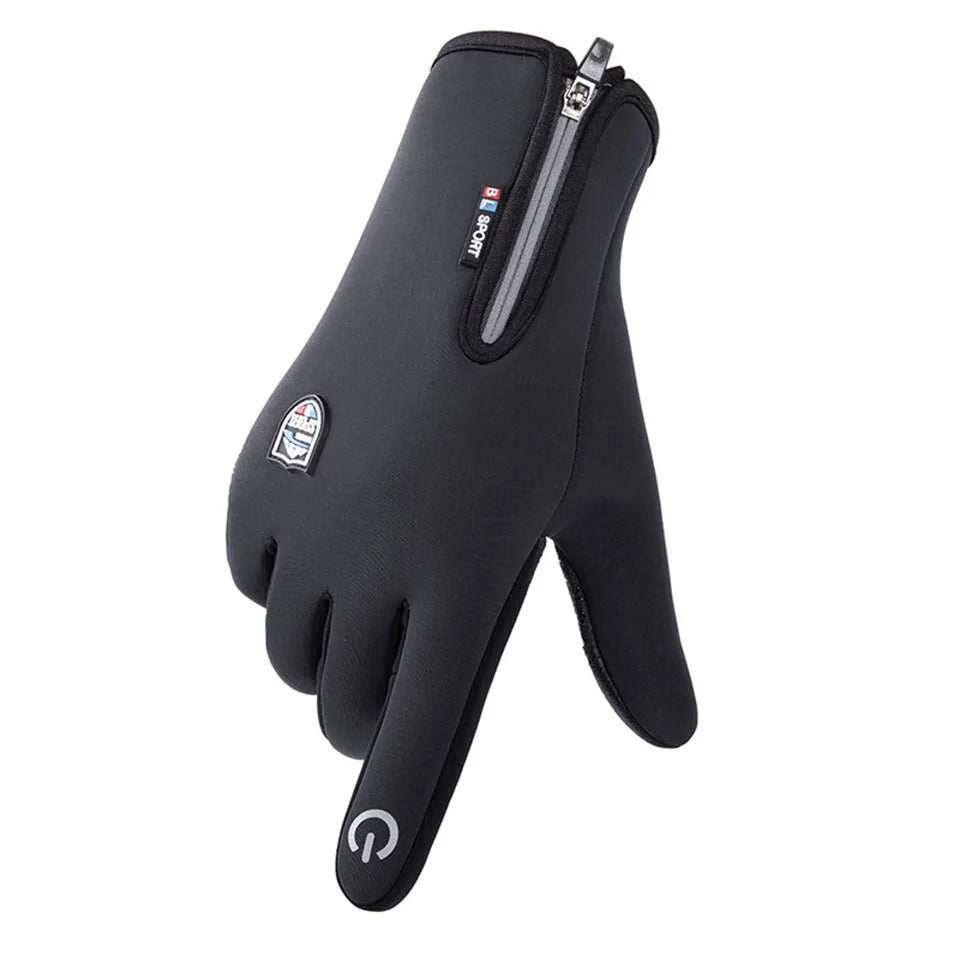 Winter Glove Accessories: LOOGDEEL Unisex Full Finger, Comfortable, Soft Anti-Slip, Wear-Resistant Running Gloves / Rungear