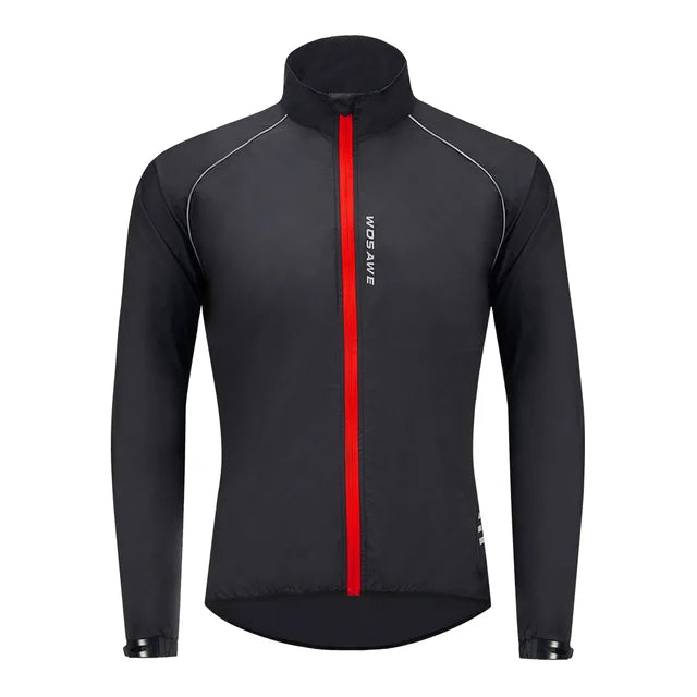 Men's Running Apparel: WOSAWE Ultralight Reflective Windproof Water Resistant Windbreaker / Rungear