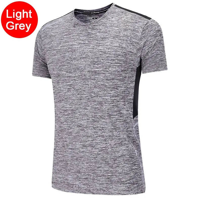 Men's Running Clothing: Quick-Dry, Short Sleeved, Breathable Mesh Training Shirt / Rungear