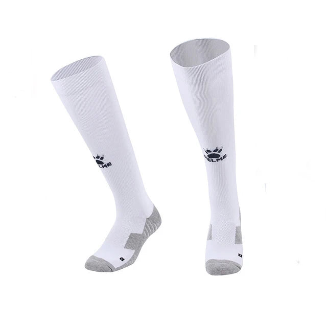 Running Sock Gear: KELME Men's Anti-Slip, Breathable, Knee-High Sport Socks K15Z908 / Rungear