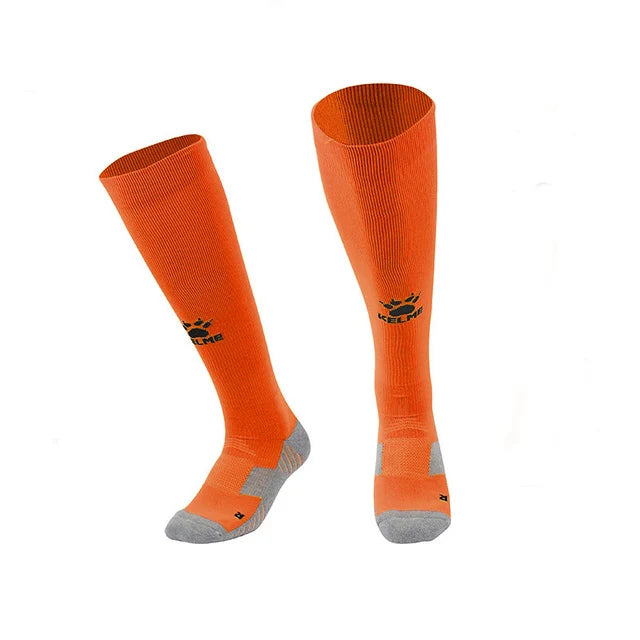 Running Sock Gear: KELME Men's Anti-Slip, Breathable, Knee-High Sport Socks K15Z908 / Rungear