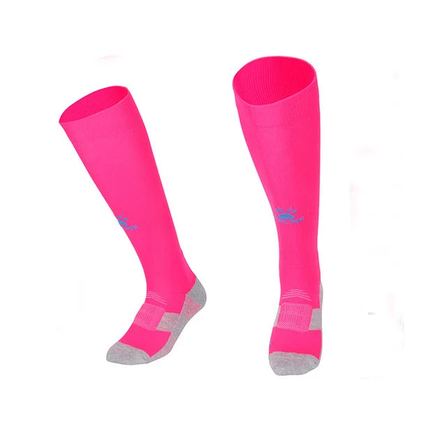 Running Sock Gear: KELME Men's Anti-Slip, Breathable, Knee-High Sport Socks K15Z908 / Rungear