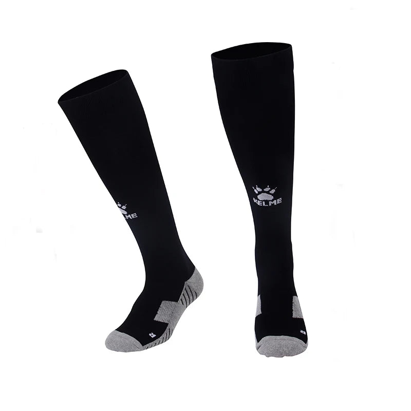 Running Sock Gear: KELME Men's Anti-Slip, Breathable, Knee-High Sport Socks K15Z908 / Rungear