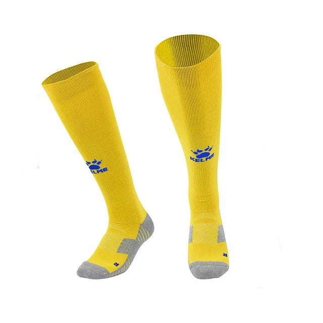 Running Sock Gear: KELME Men's Anti-Slip, Breathable, Knee-High Sport Socks K15Z908 / Rungear