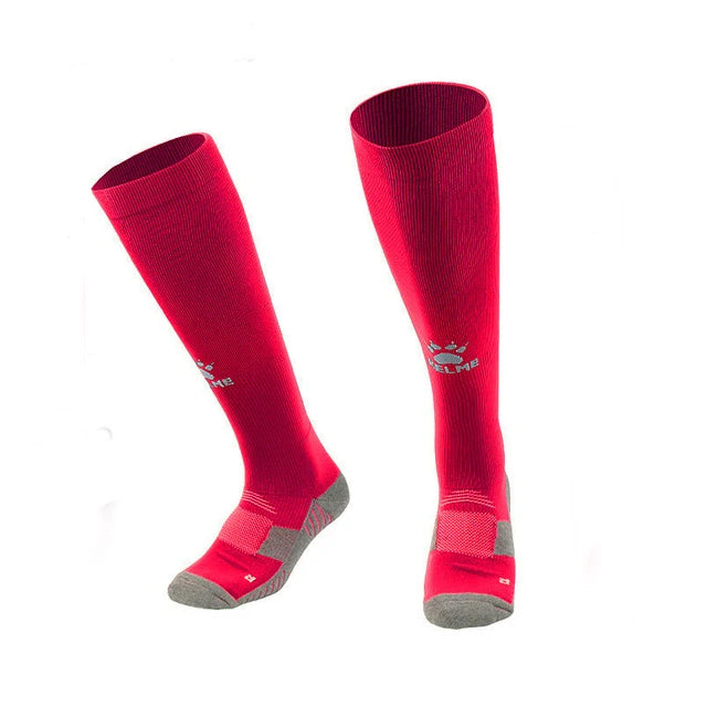 Running Sock Gear: KELME Men's Anti-Slip, Breathable, Knee-High Sport Socks K15Z908 / Rungear