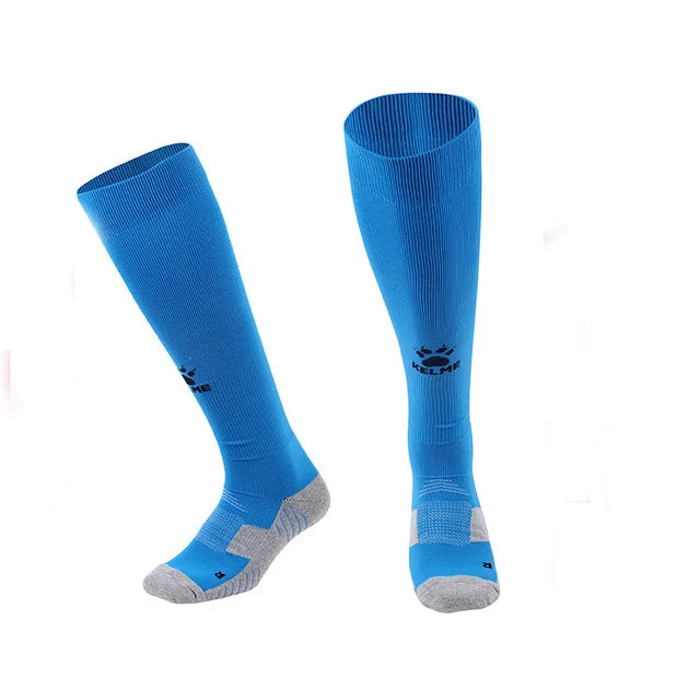 Running Sock Gear: KELME Men's Anti-Slip, Breathable, Knee-High Sport Socks K15Z908 / Rungear