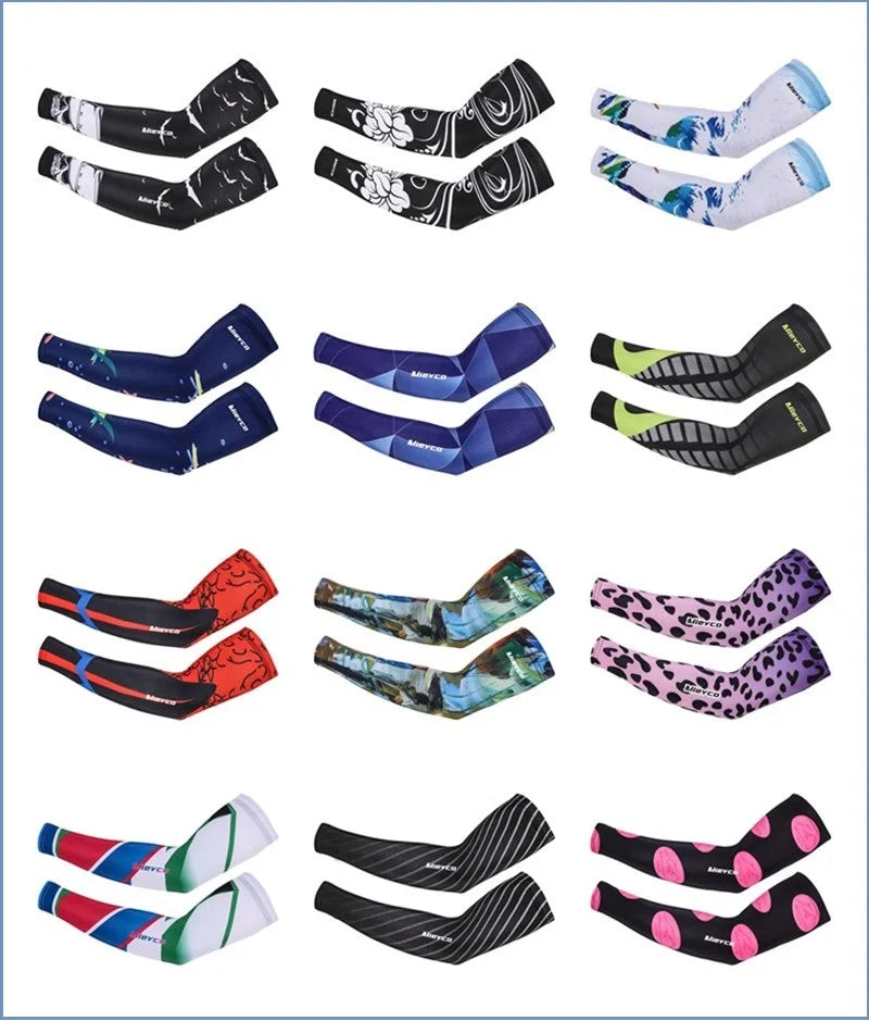 Winter Gear Accessories: Unisex, Breathable, Quick Dry, UV Protection Oversleeve Arm for Running Sports / Rungear