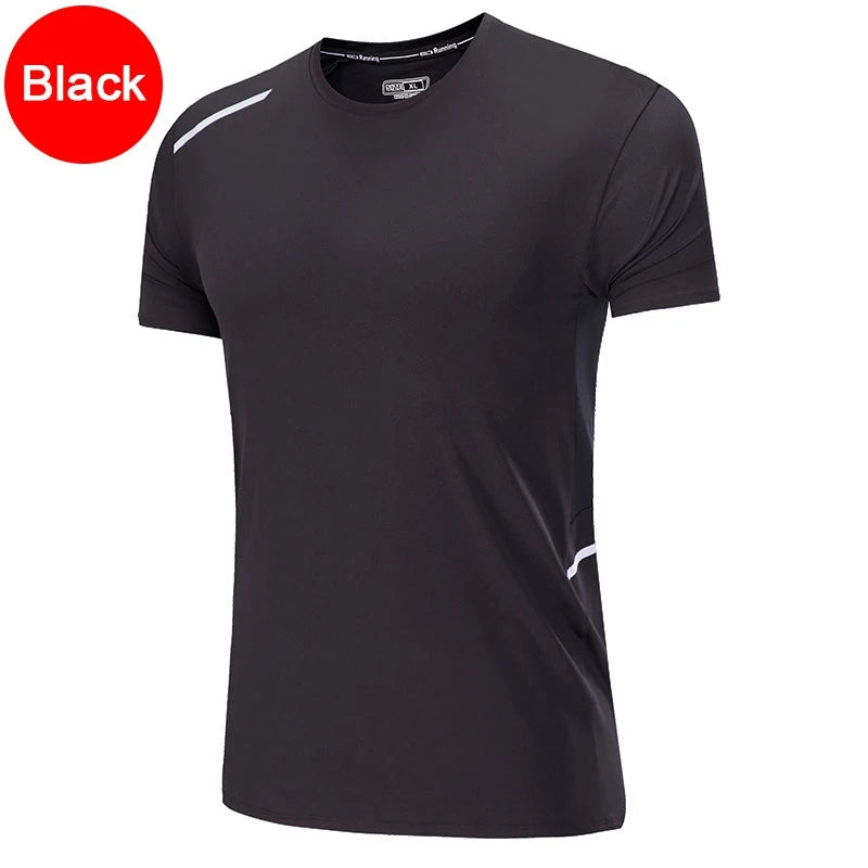 Men's Running Clothing: Quick-Dry, Short Sleeved, Breathable Mesh Training Shirt / Rungear