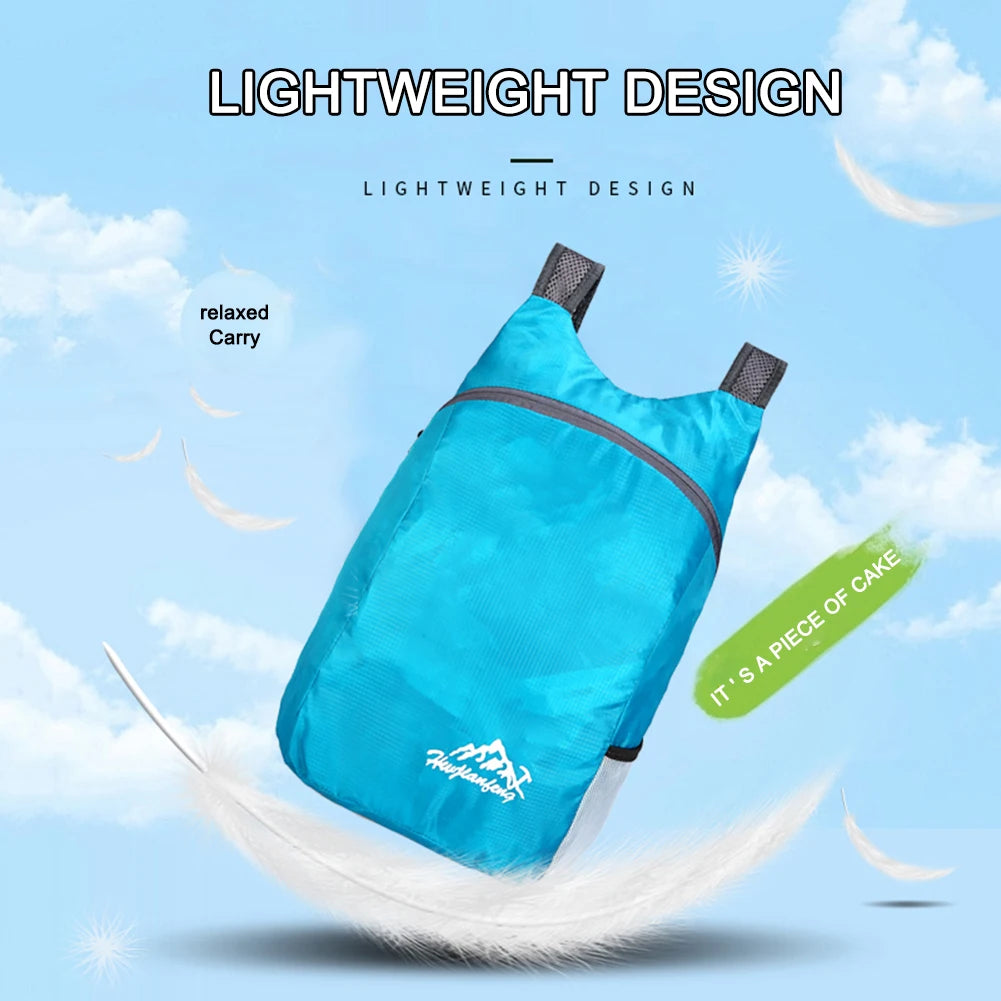 Lightweight Trail Accessories: Foldable, Ultralight, Outdoor Packable, Waterproof, Backpack for Hiking Travel Small Backpack / Rungear