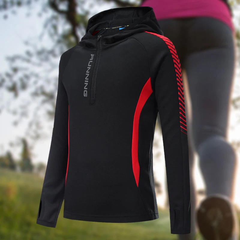 Women's Running Apparel: Long Sleeved, Breathable, Sweatshirt Fitness Jackets / Rungear
