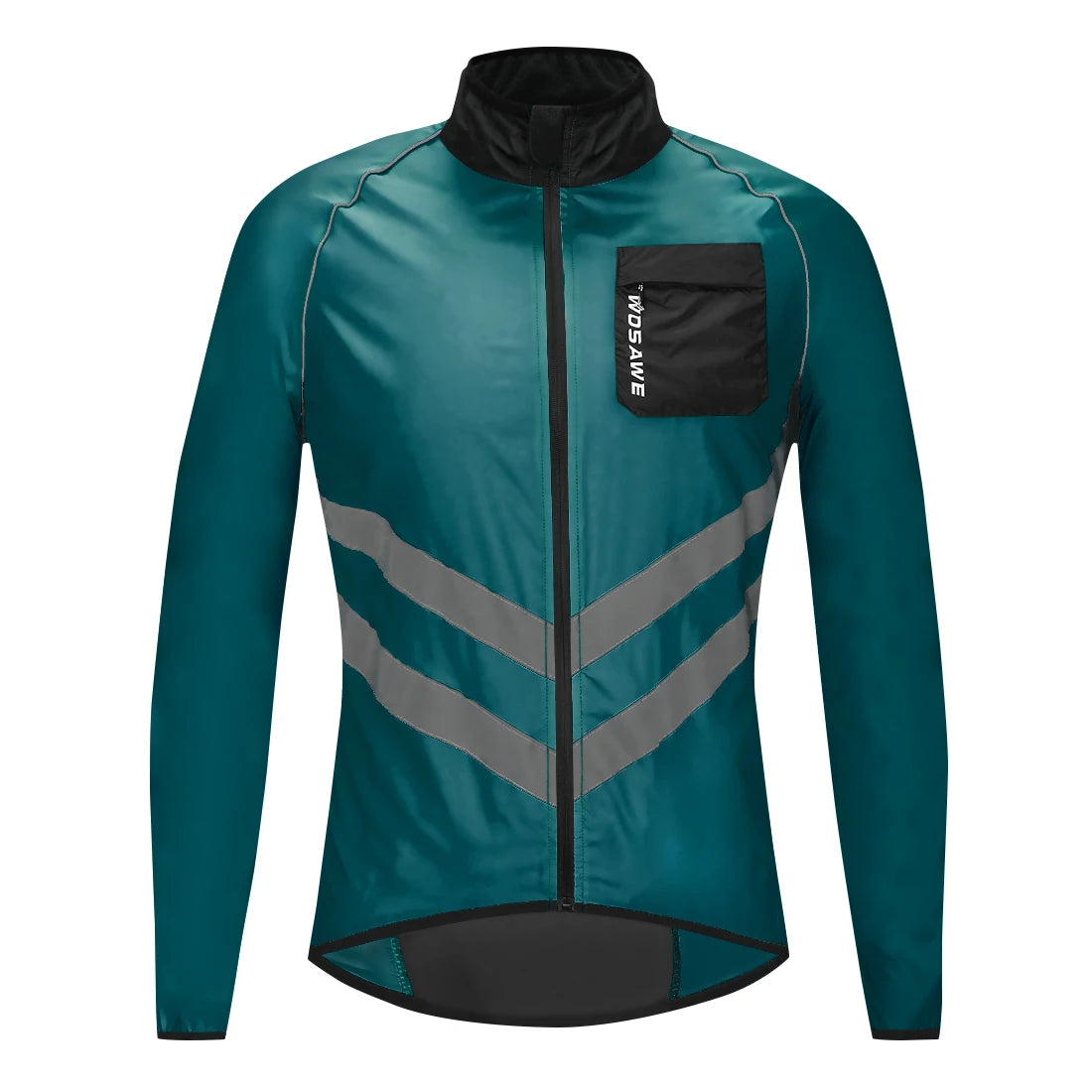 Men's Running Apparel: WOSAWE Ultralight Reflective Windproof Water Resistant Windbreaker / Rungear