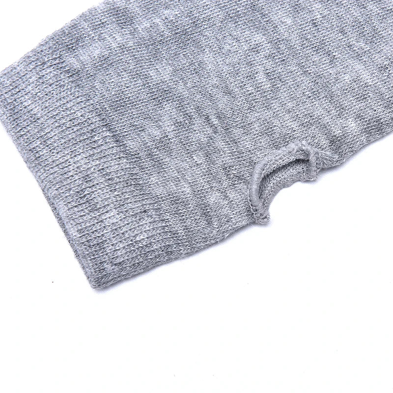 Running Winter Accessories: Knitted, Long Fingerless, Unisex Winter Arm Warmers for Outdoor Sports / Rungear