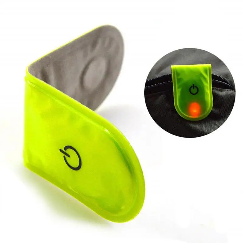 Outdoor Sports Led Safety Reflective Magnetic Strobe Light Clips for Night Exercise