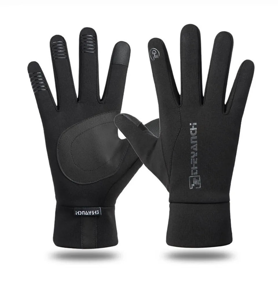 Winter Glove Accessories: LOOGDEEL Unisex Full Finger, Comfortable, Soft Anti-Slip, Wear-Resistant Running Gloves / Rungear