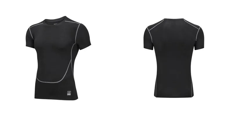 Running Apparel For Men: Short Sleeved, High Quality,  Fitness Sportswear Shirt / Rungear
