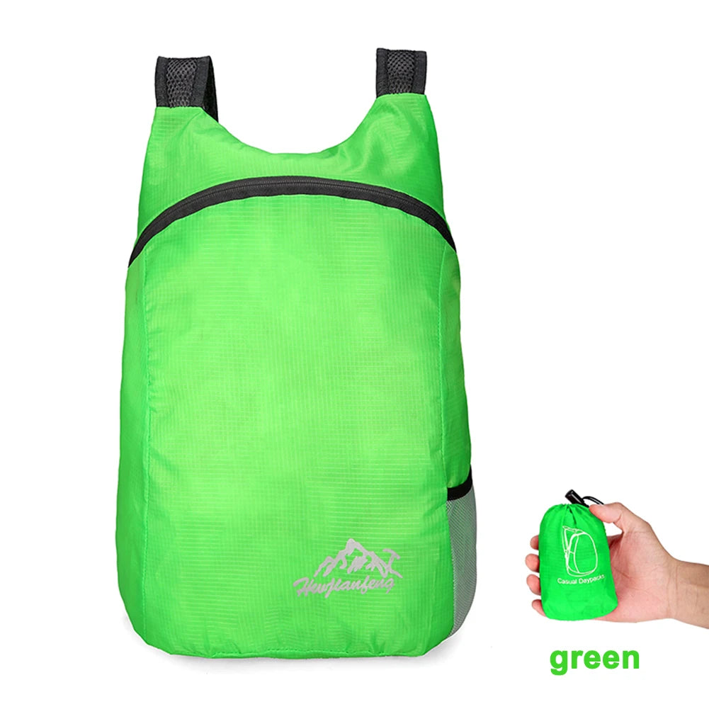 Lightweight Trail Accessories: Foldable, Ultralight, Outdoor Packable, Waterproof, Backpack for Hiking Travel Small Backpack / Rungear
