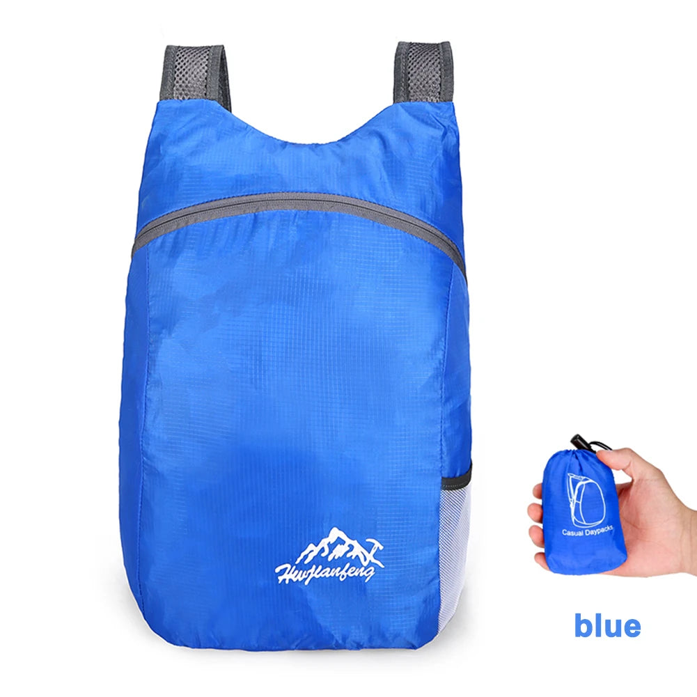 Lightweight Trail Accessories: Foldable, Ultralight, Outdoor Packable, Waterproof, Backpack for Hiking Travel Small Backpack / Rungear