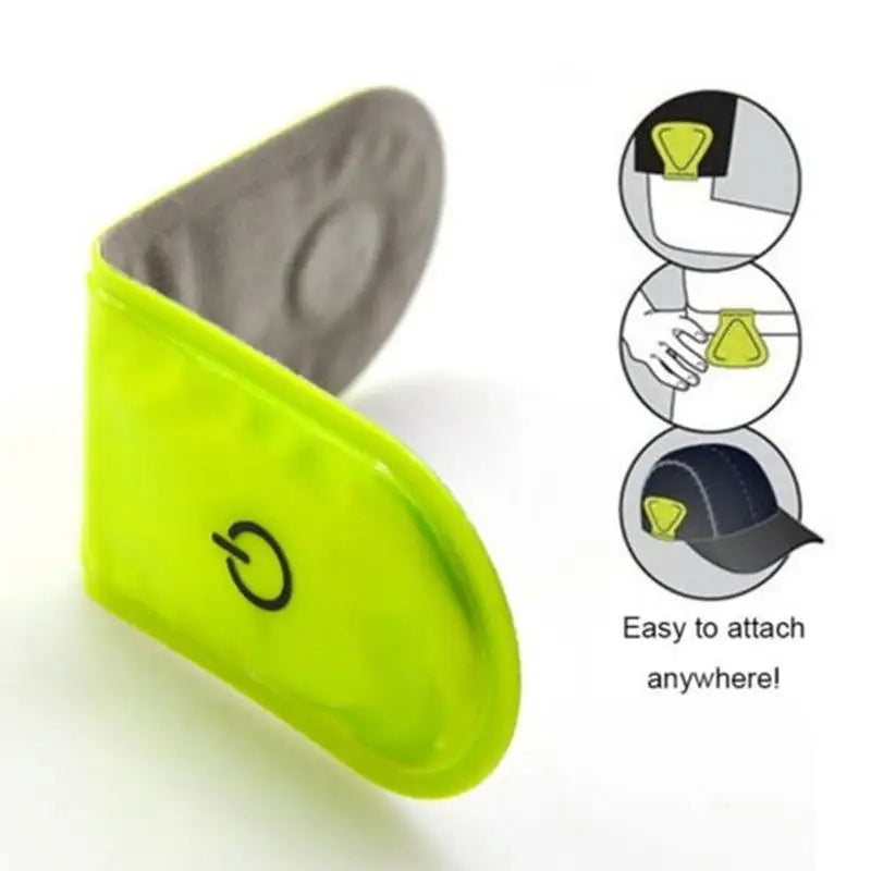 Outdoor Sports Led Safety Reflective Magnetic Strobe Light Clips for Night Exercise