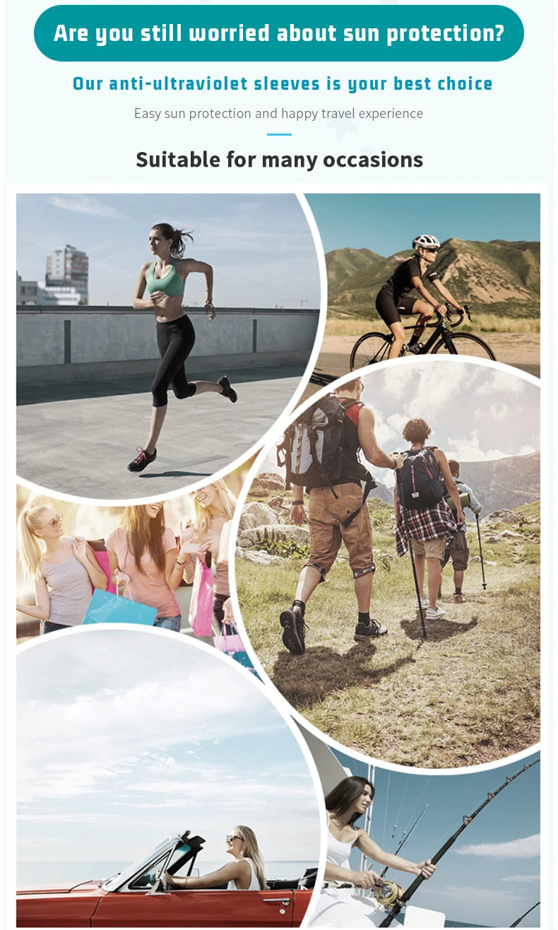 Winter Gear Accessories: X-TIGER Unisex Outdoor UV Sun Protection, Ice Fabric Arm Warmers Sleeves Running, Outdoor Sport / Rungear