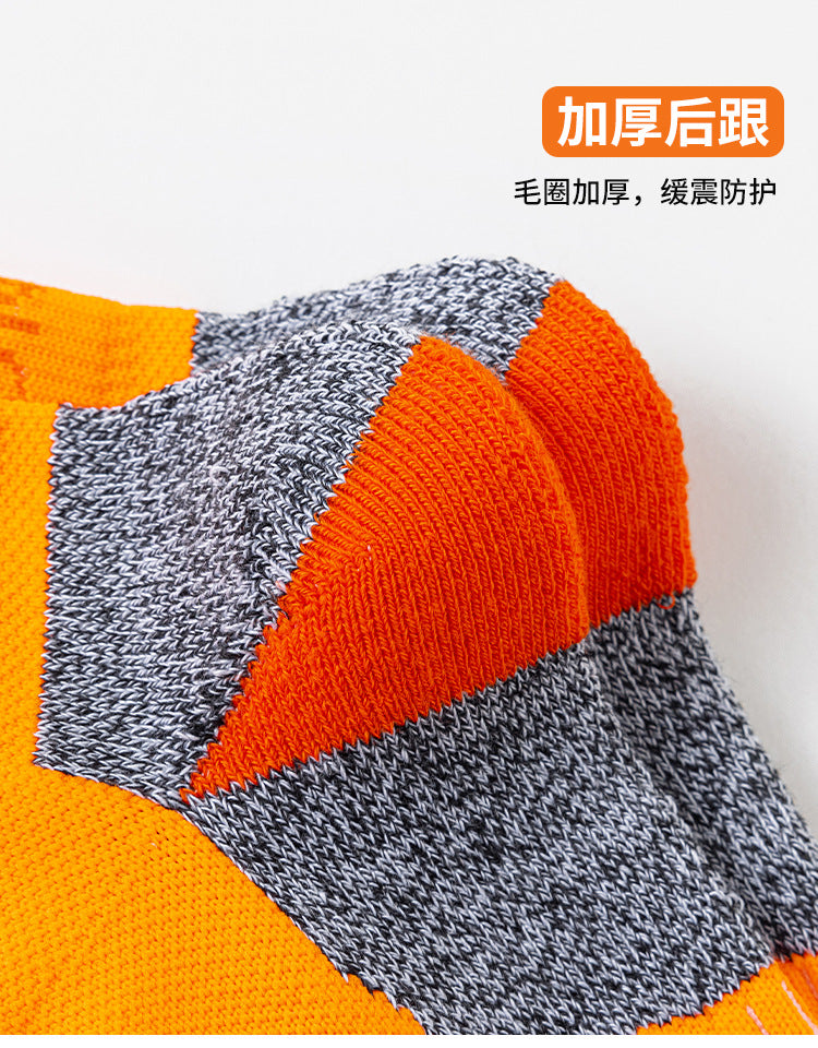 2025 Unisex Professional Thick Cushioned Low Cut Marathon Running Sports Ankle Socks
