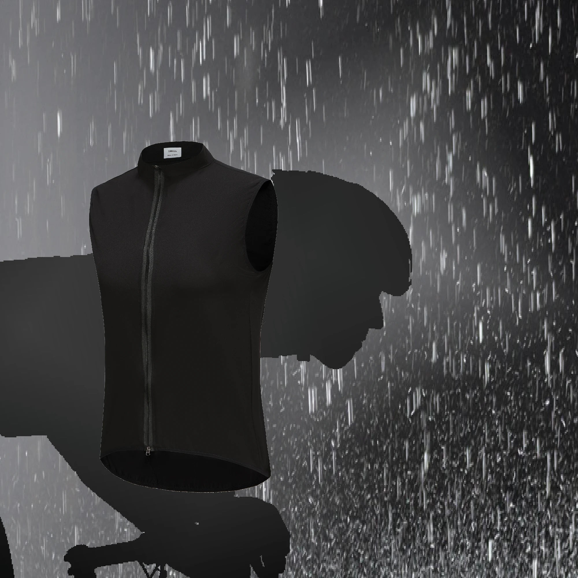 Men's Winter Running Gear: Windproof, Lightweight, Sleeveless Jacket / Rungear