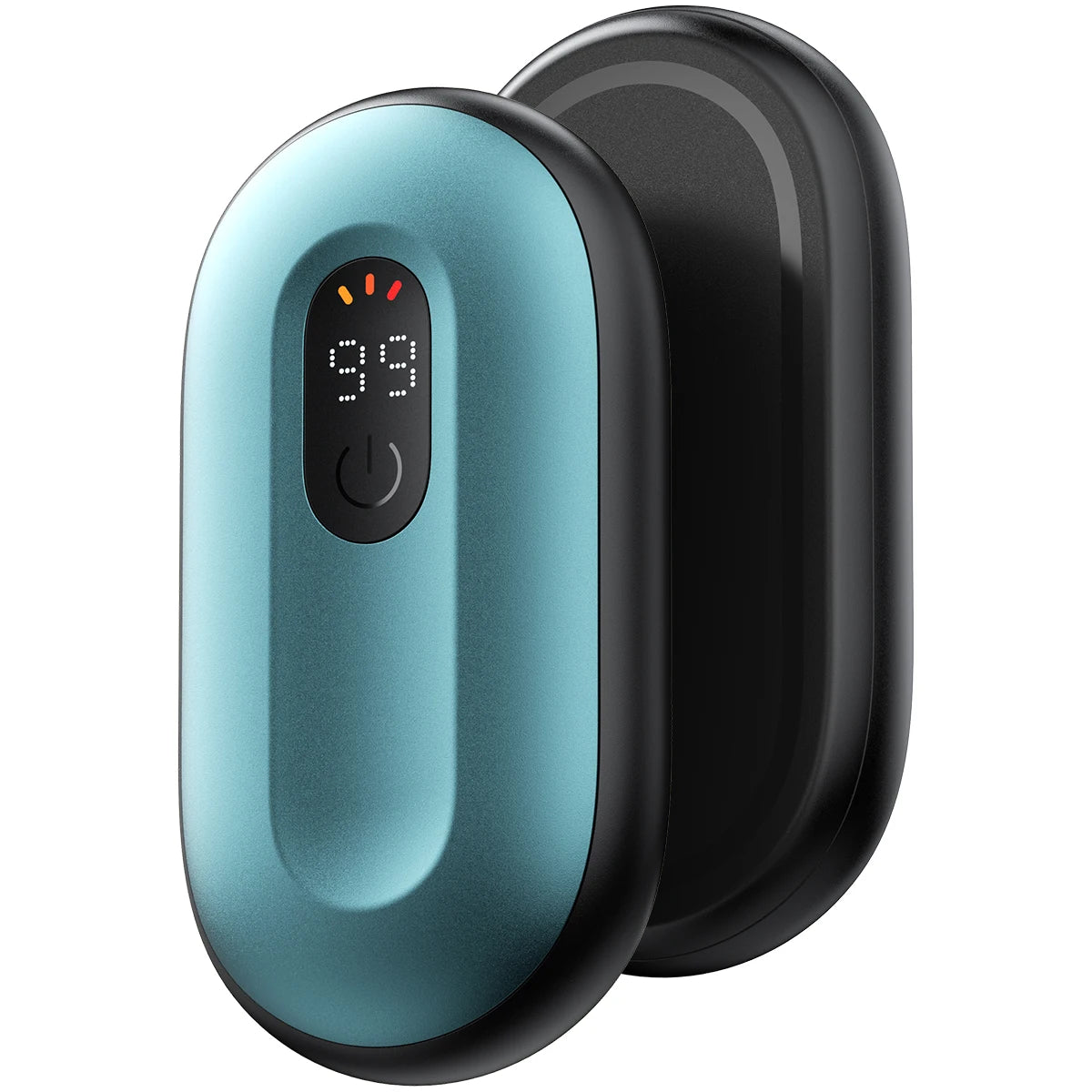 Portable 2-in-1 Rechargeable Magnetic Electric Hand Warmers with Digital Display