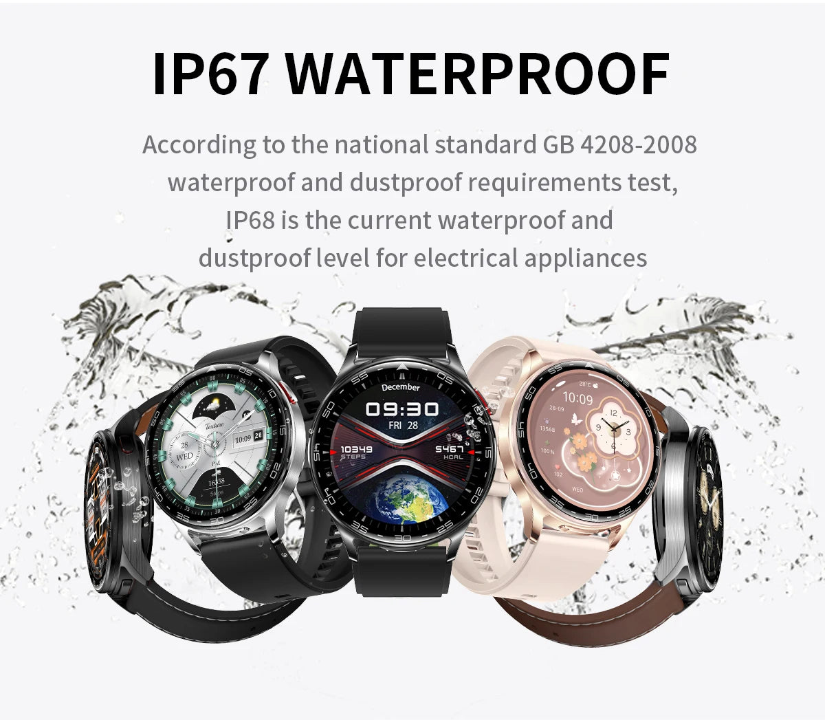 Running Tech Gear: New TWS 2-in-1 Bluetooth Smart Watch With Earphones HIFI 9D For Android iOS / Rungear
