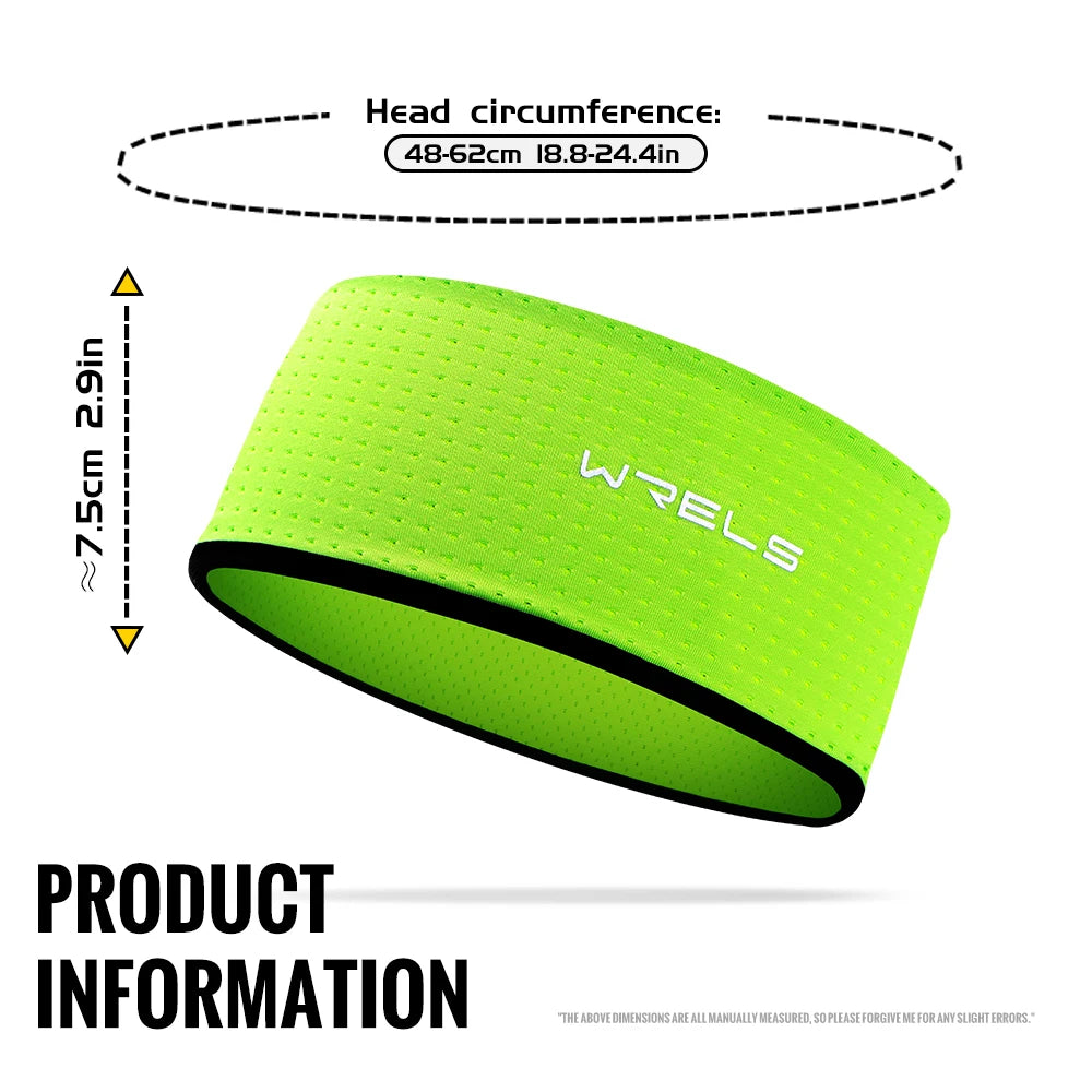 Moisture-Wicking Hat Accessories: WRELS Sports Moisture Absorbing Workout Headband for Running Cycling / Rungear