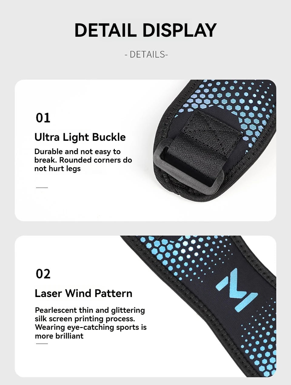 Recovery Gear Accessories: GTUBIKE 1PC Patella Knee Strap, Adjustable Knee Stabilizer Support Band for Outdoor Sports / Rungear