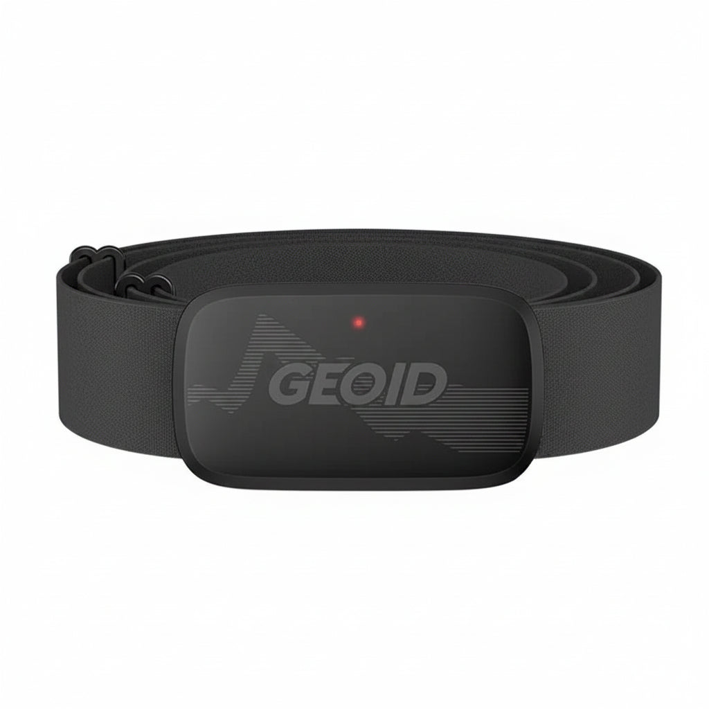 Running Tech Accessories: GEOID HS500 Heart Rate Monitor Fitness Equipment, Ant Bluetooth Heart Rate Sensor with Chest Strap, Tracking LED Light / Rungear