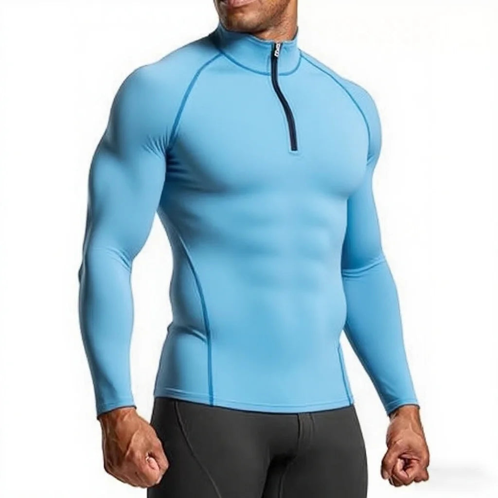 Men Long Sleeve Compression Sportswear Shirts