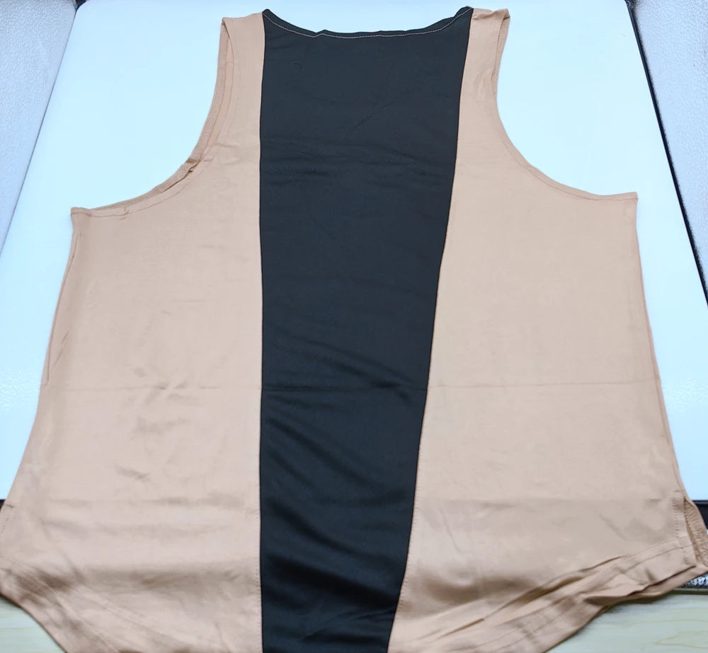 Men's Quick-Dry Apparel: Sleeveless, Breathable Mesh, Quick-Dry Workout Fitness Tank Top Singlet / Rungear
