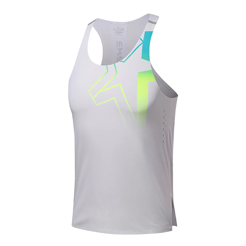 Men's Running Apparel: Summer, Loose Round Neck, Fitness Sports Sleeveless Athletes Singlet / Rungear