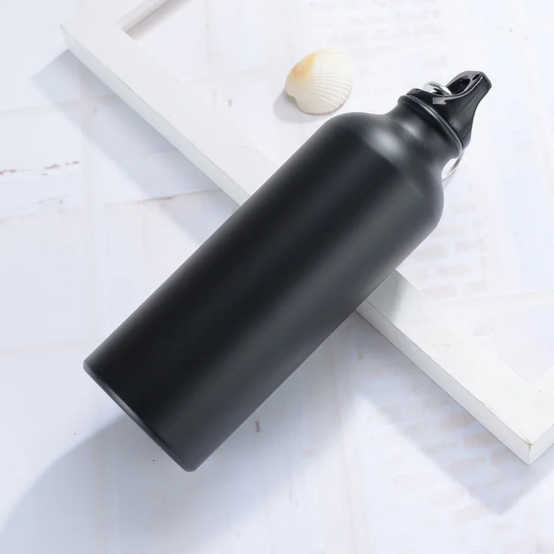 Portable Alloy Water Bottle 500ml Hiking Walking Running and Everyday Use