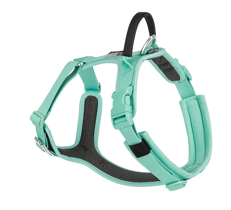 Dog Gear Accessories: SMALL COMBINATION No Pull, Nylon, Adjustable, Reflective, Comfortable, Dog Control Harness / Rungear