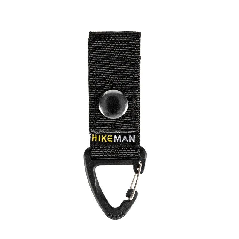 Trail Gear Accessories: HIKEMAN Nylon Webbing Carabiner, Multi Tool Clip Keychain / Rungear