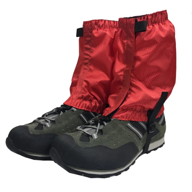 Protective Waterproof Leg Cover Gaiters For Mountain Trekking Skiing Climbing Hunting