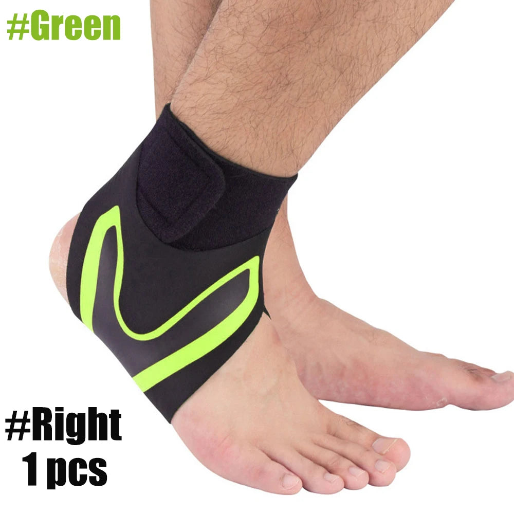 Recovery Gear Accessories: 1 PC Sport Ankle Stabilizer Brace, Compression Support for Pain Relief / Rungear