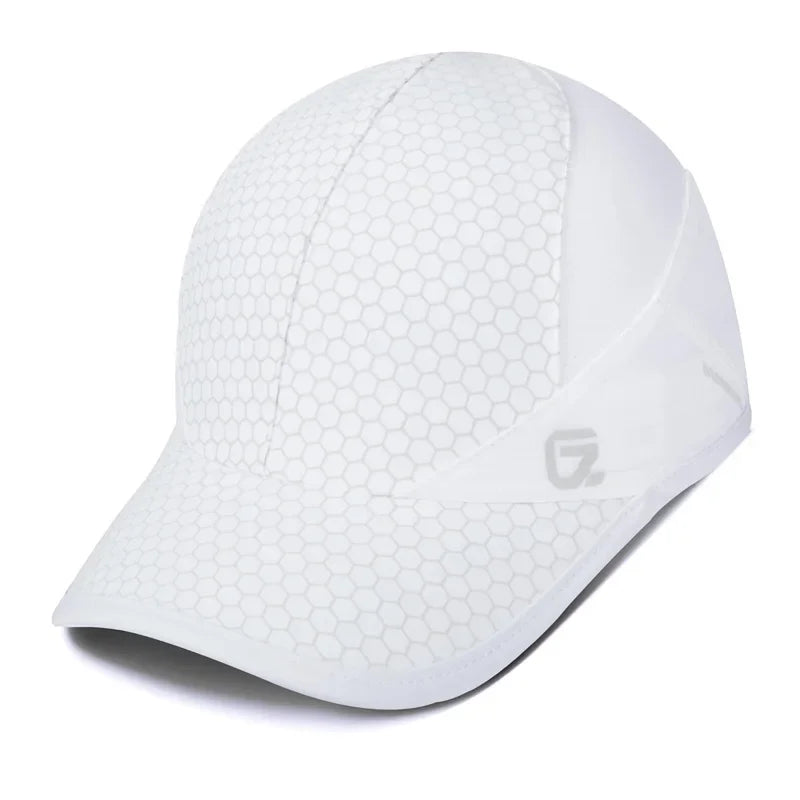 Summer Hat Gear: Unisex, Lightweight, Breathable, Quick Dry, Running Cap with Soft Brim / Rungear