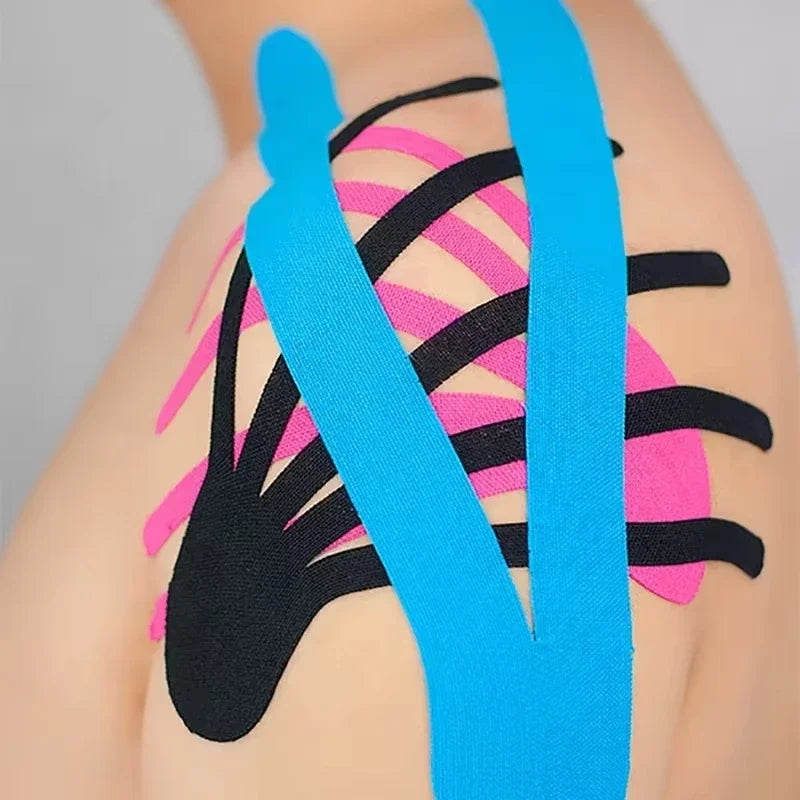 Running Recovery Accessories: Acc2.5cm*5m Self Adherent, Waterproof Sports Kinesiology Recovery Tape / Rungear