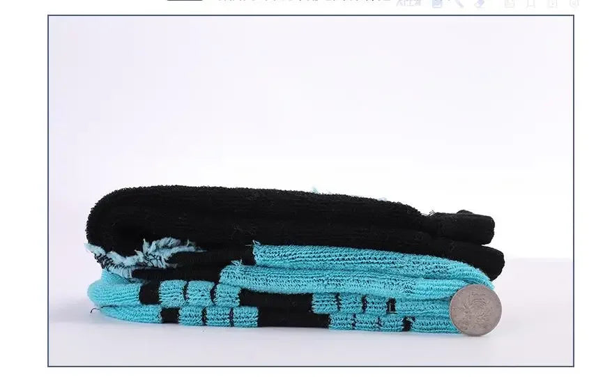 Running Compression Socks: 1 PR Unisex, Winter Merino Wool, Thermal Long Compression Socks for Running, Hiking / Rungear