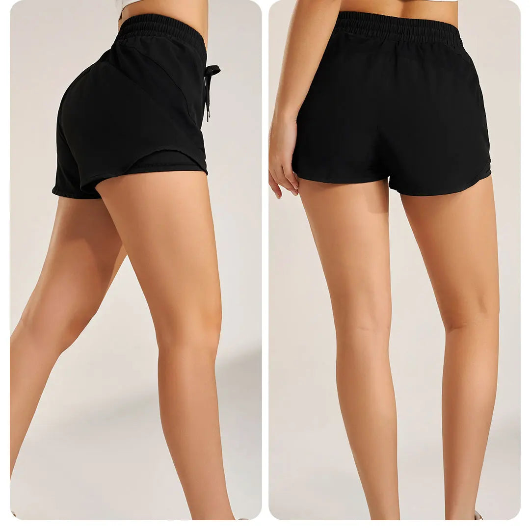 Women's Running Apparel: Fitness Running Gym Workout Activewear Shorts / Rungear