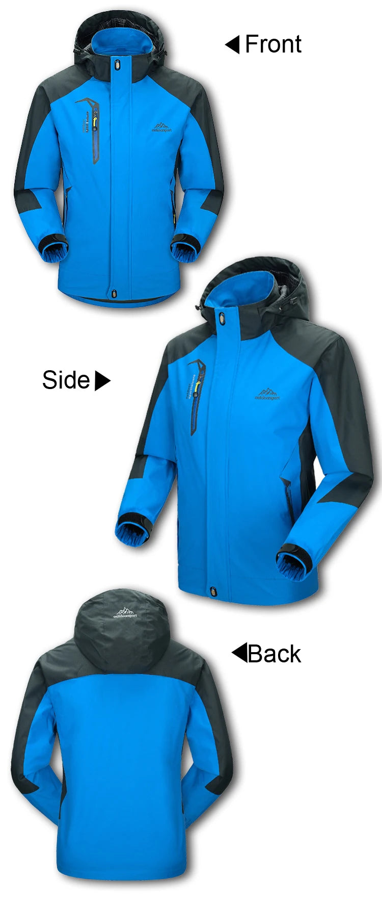Men's Running And Trail Gear Apparel: Thermal, Waterproof, Windproof, Hooded Jacket and Pants Sets / Rungear